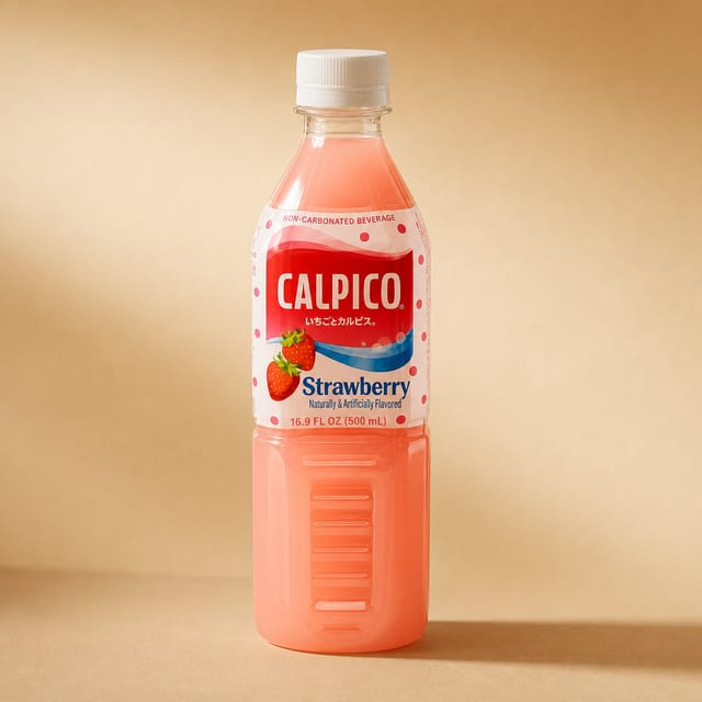 Calpico Strawberry.