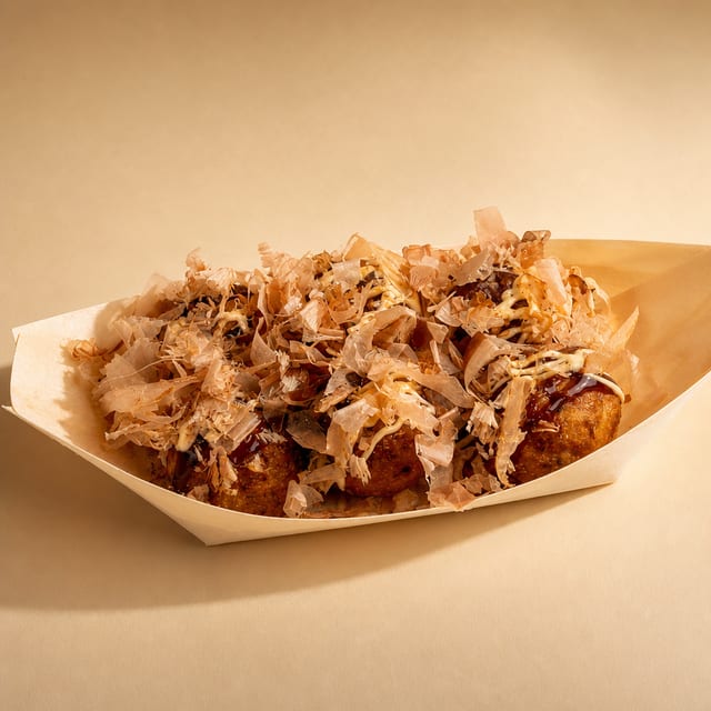 Takoyaki.