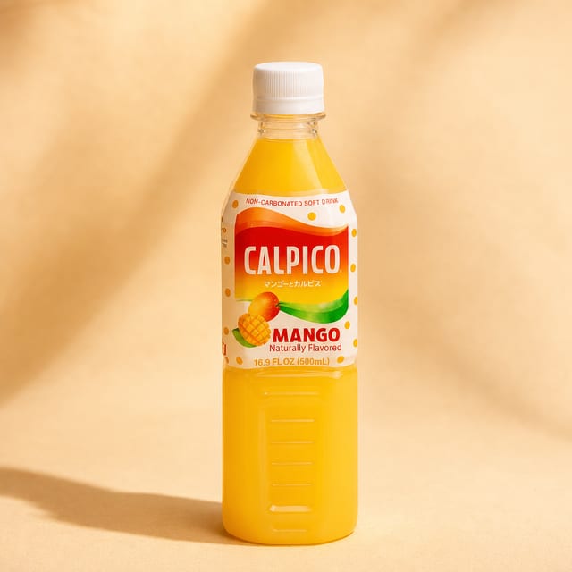 Calpico Mango.