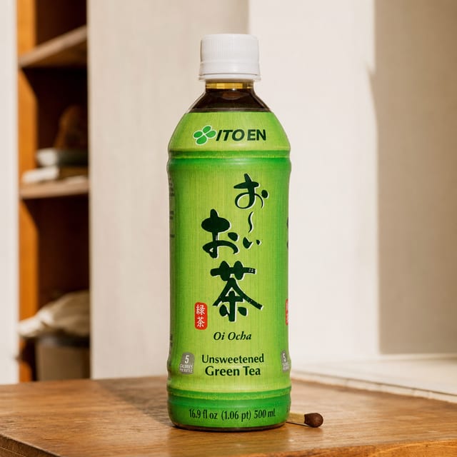 Oi Ocha Iced Green Tea.