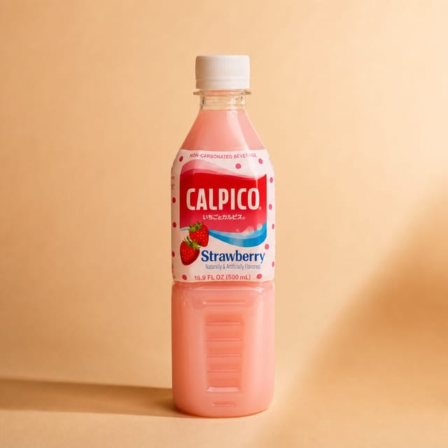 Calpico Strawberry.