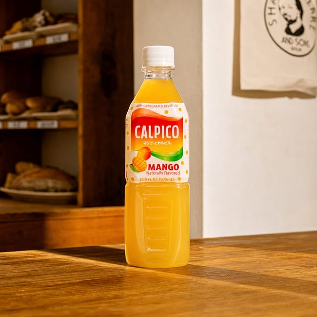 Calpico Mango.